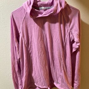 Pink Under Armour Women’s Long Sleeved Hooded Top